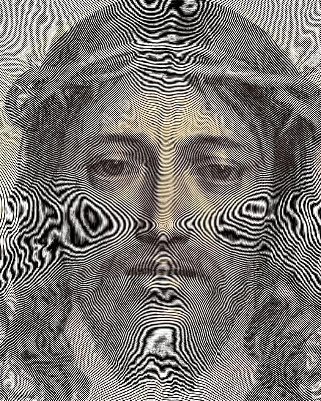 Claude Mellan's single line engraving of the Face of Christ — Heapio