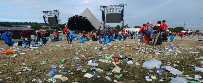 Student research project measuring environmental impact of music festivals — Heapio
